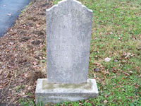 Castleman Tombstone