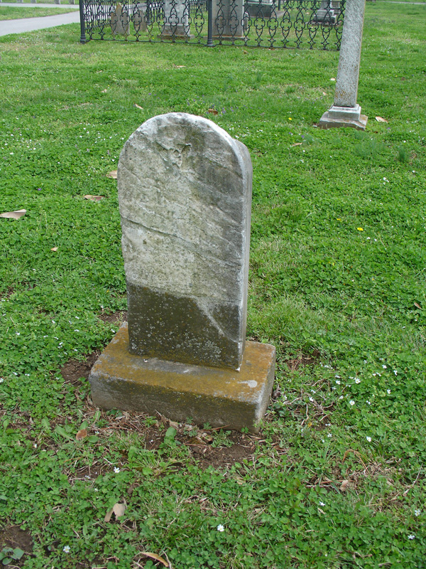 Adolphus Pike Tombstone Inscription